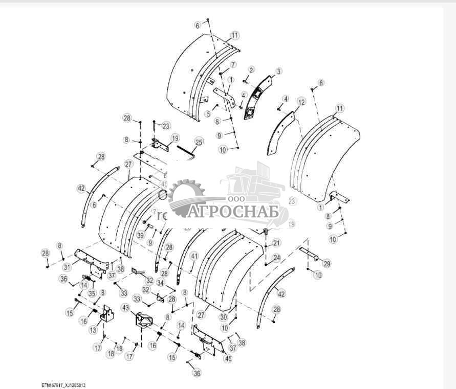 Front and Rear Fenders 